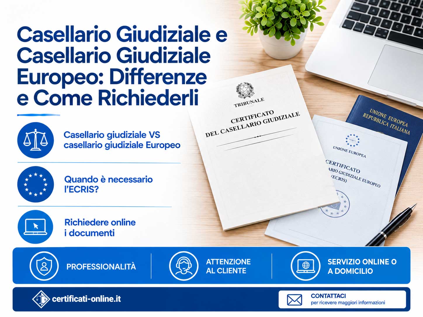 Casellario Giudiziale e Casellario Giudiziale Europeo