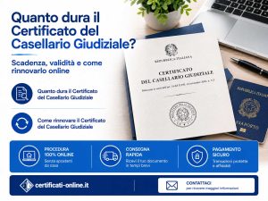 Certificato del Casellario Giudiziale