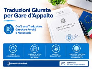 Traduzioni Giurate per Gare d'Appalto