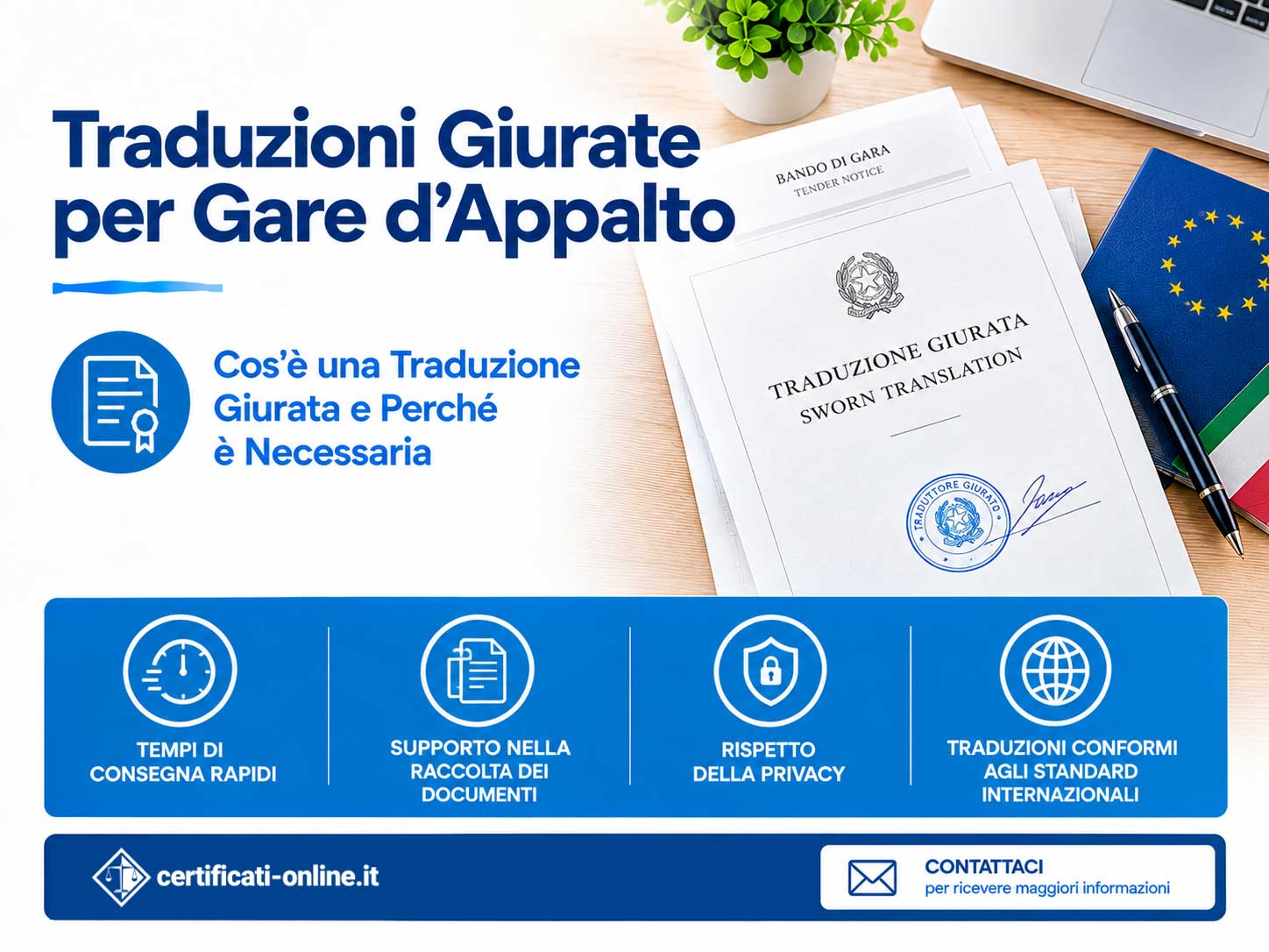 Traduzioni Giurate per Gare d'Appalto