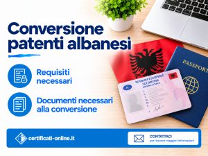 Conversione patenti albanesi in Italia